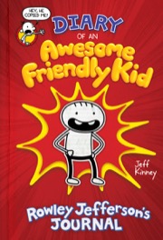 Cover of Diary of an Awesome Friendly Kid: Rowley Jefferson's Journal