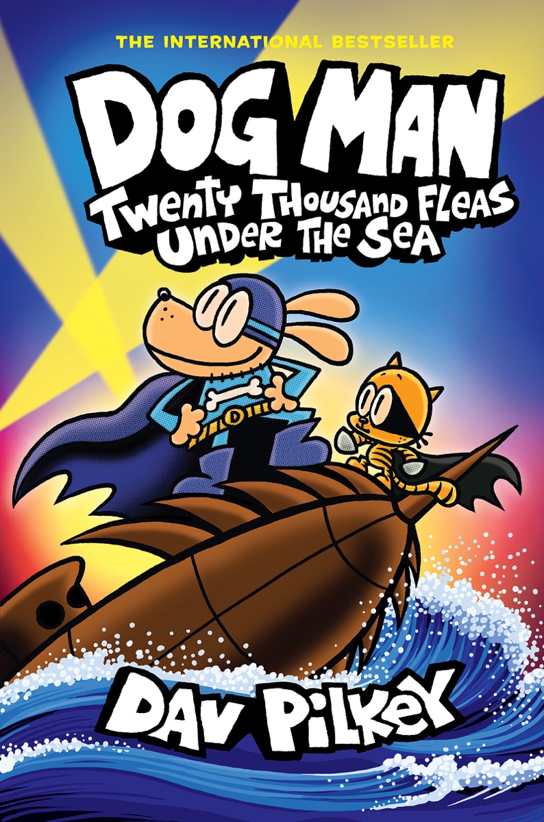 Cover of Dog Man: Twenty Thousand Fleas Under the Sea