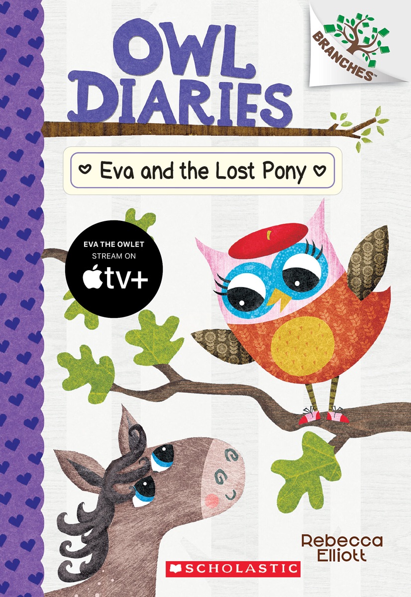 Cover of Eva and the Lost Pony: A Branches Book (Owl Diaries #8)