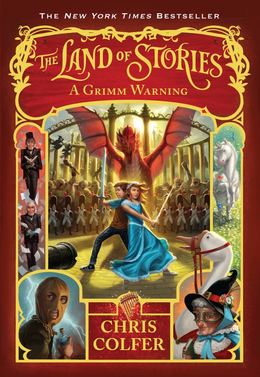 Cover of The Land of Stories: A Grimm Warning