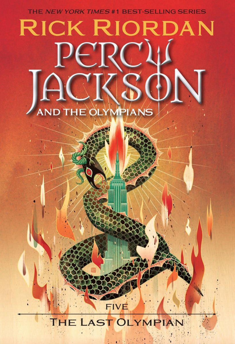Cover of Percy Jackson 5 - The Last Olympian